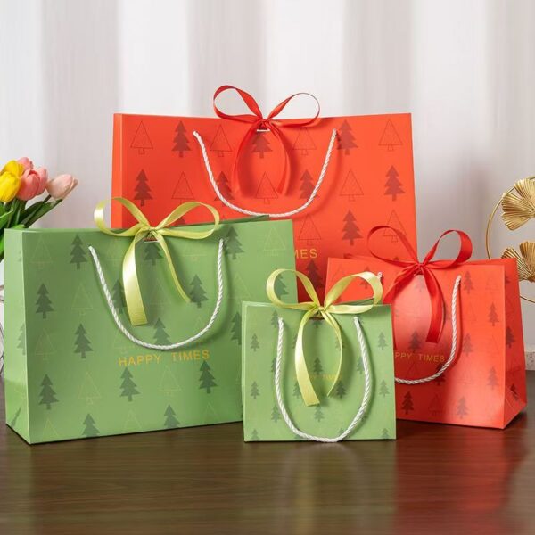 High-quality lucky tree shopping and gift paper bags