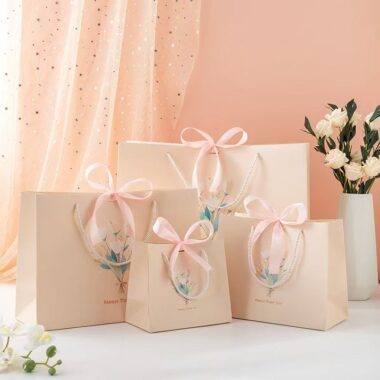 Creative premium Mother’s Day Teacher’s Day shopping and gift paper bags