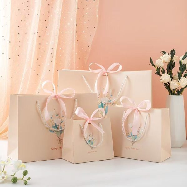 Creative premium Mother’s Day Teacher’s Day shopping and gift paper bags