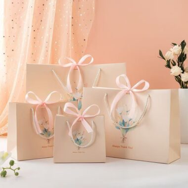 Creative premium Mother’s Day Teacher’s Day shopping and gift paper bags